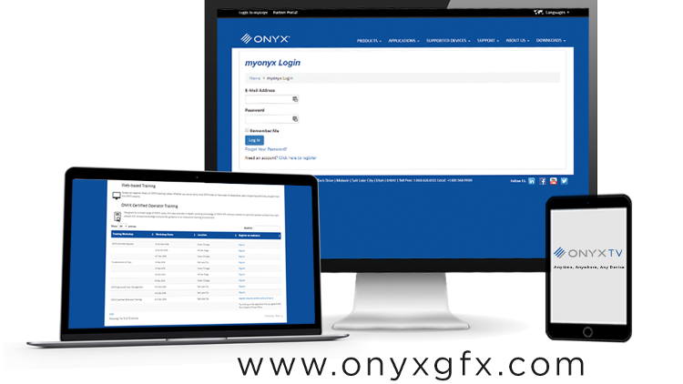 Extensive resources for global customer success with ONYX solutions.