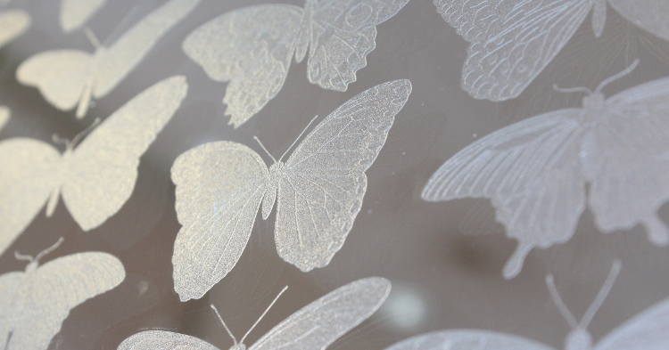 Mimaki Matte finish on transparent film