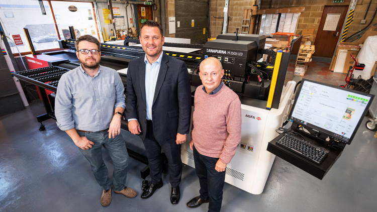 Agfa Anapurna H2500i investment enables BD&H One-Stop-Shop.