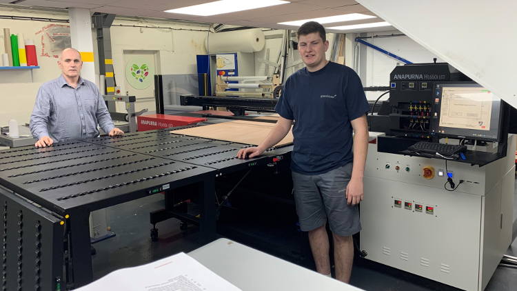 Greenhouse Graphics invest in Agfa Anapurna H1650i LED.