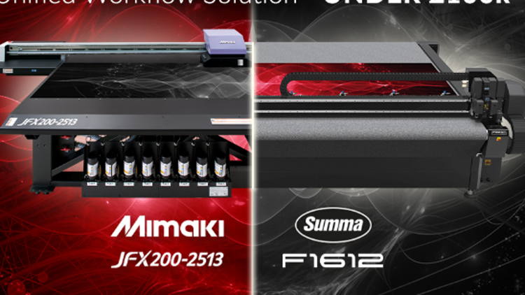 Paired for productivity, printMAX are offering the chance to acquire the two machines for under £100k or from just £67* per day.