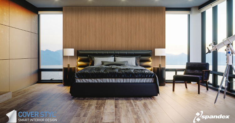 Spandex expands customer choice with Cover Styl’ range of architectural interior vinyl films.