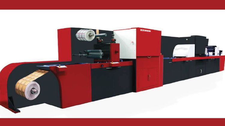 The Xeikon FEU provides complete digital finishing and embellishment capabilities for UV spot varnish, tactile varnish, foiling, 3D textures and holograms across a wide range of substrates.