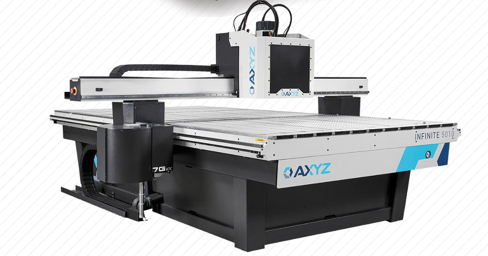 The AXYZ Infinite has been described by AAG as the most versatile and configurable routing/cutting solution currently available.