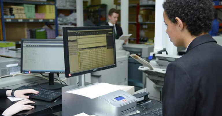 Business-education enterprise uses commercial print operation to improve life skills for school children.