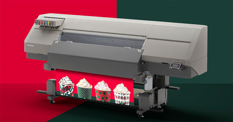 Thousands of backlit graphics were printed on the Ricoh Pro L5160 and installed in coffee shops across the United Arab Emirates.