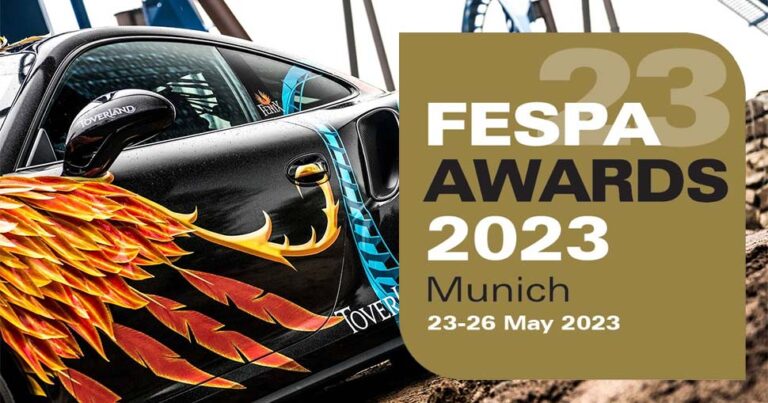 The FESPA Awards 2023 are now open to print service providers (PSPs) and sign-makers looking to highlight their outstanding examples of print.
