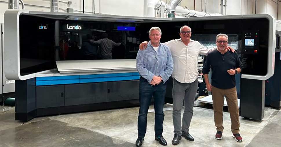 Primary Color President Dan Hirt says that the decision to purchase the S10 came shortly after a team from Primary reviewed Landa press samples at Printing United.