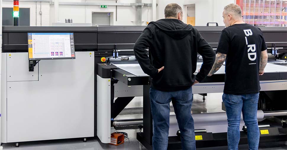 B_RD offers clients complete sustainability with double HP Latex investment.