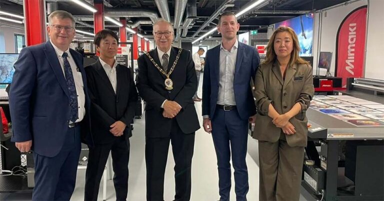 Hybrid Services, Mimaki’s exclusive UK and Ireland distributor, has opened its newly upgraded showroom.