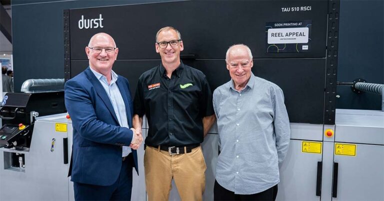 Durst Tau RSCi’s 1200dpi capability has Reel Appeal at Labelexpo.