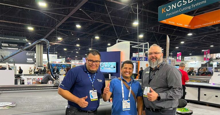 Kongsberg PCS enjoys huge sales success at PRINTING United.