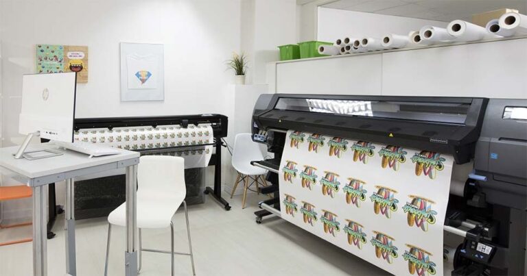 HP Latex 335 printer.
