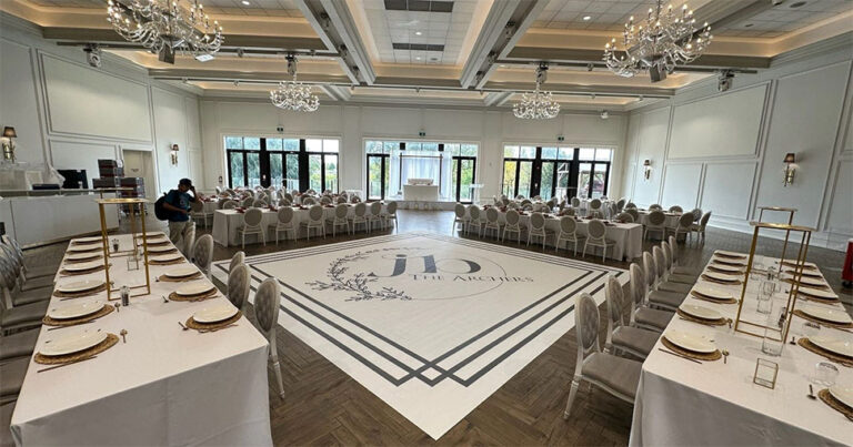 Lamin-8 creates unique dancefloor with Drytac SpotOn Floor 200.