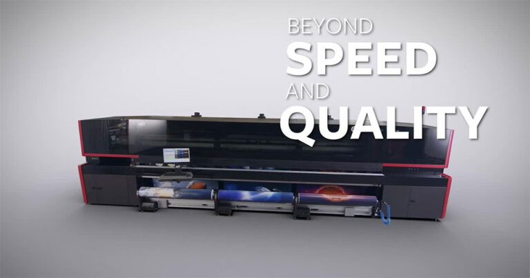 EFI launch new VUTEk Q3h XP and EFI Pro 33r printers at FESPA.