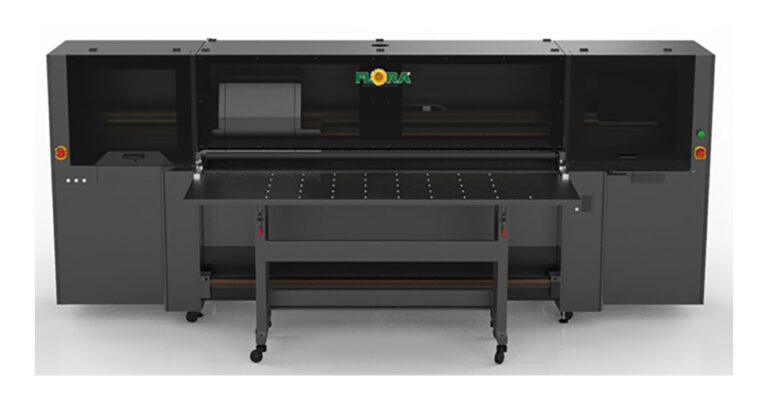 The Ricoh hybrid proposition, the first to be co-innovated with Flora, is being launched at FESPA.