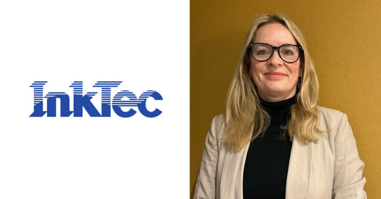 Promotion in InkTec’s Senior Team as Michelle Thirlby becomes Operations Director.