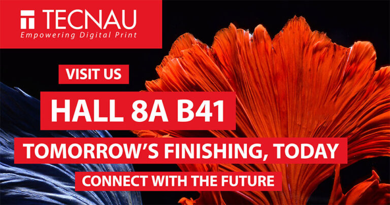 Tecnau reveals groundbreaking innovations at drupa: revolutionizing print finishing and packaging.