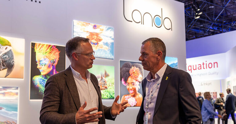 Drupa 2024 - Landa Digital Printing and Gelato announce collaboration.