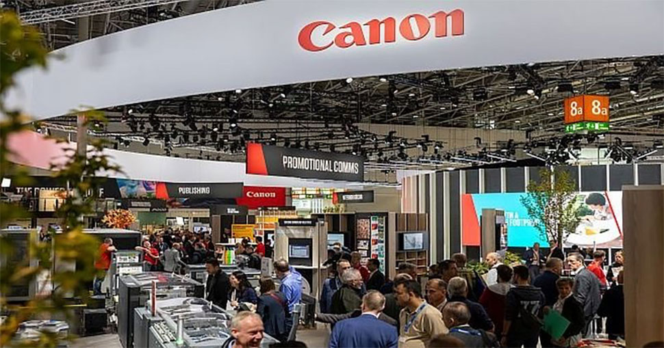 Canon celebrates most successful drupa to date.