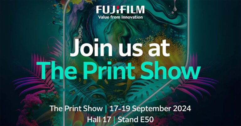 Fujifilm returns to The Print Show with largest exhibitor stand.