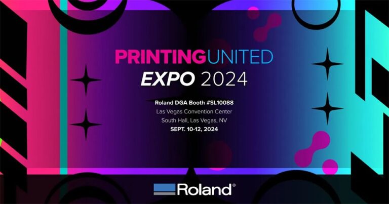 Roland DGA to demo new digital print technologies PRINTING United.
