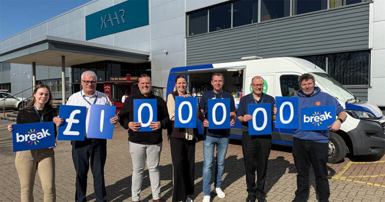 XAAR donated £100K to Break charity