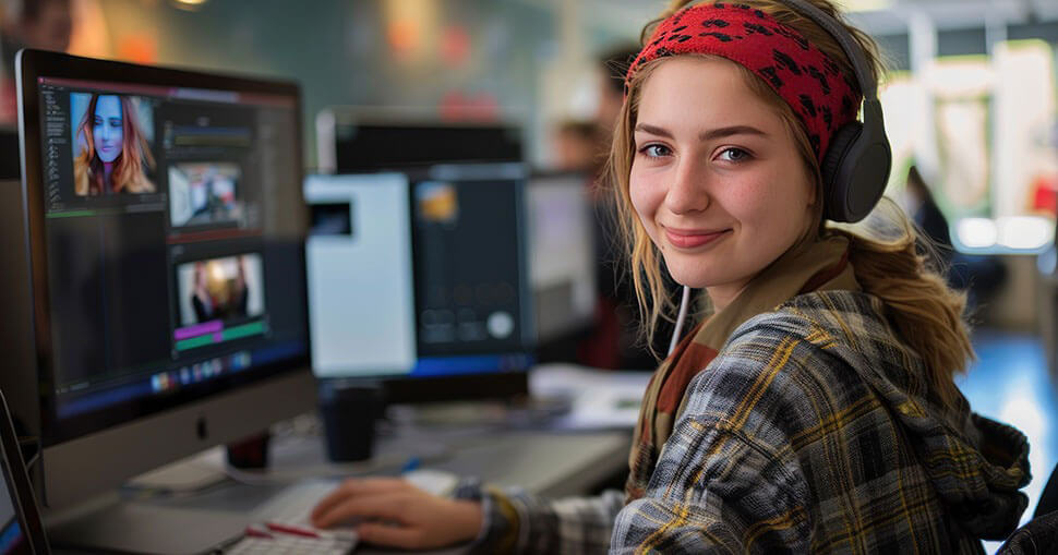 Young people in print