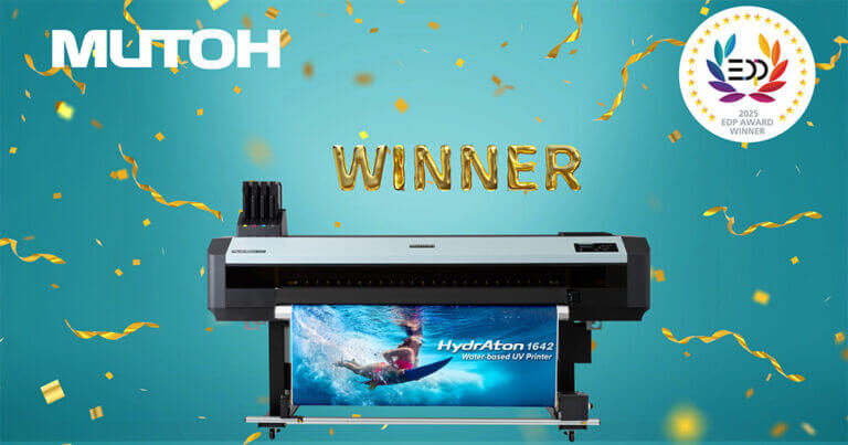 Mutoh Hydraton 1642 EDP Award winner