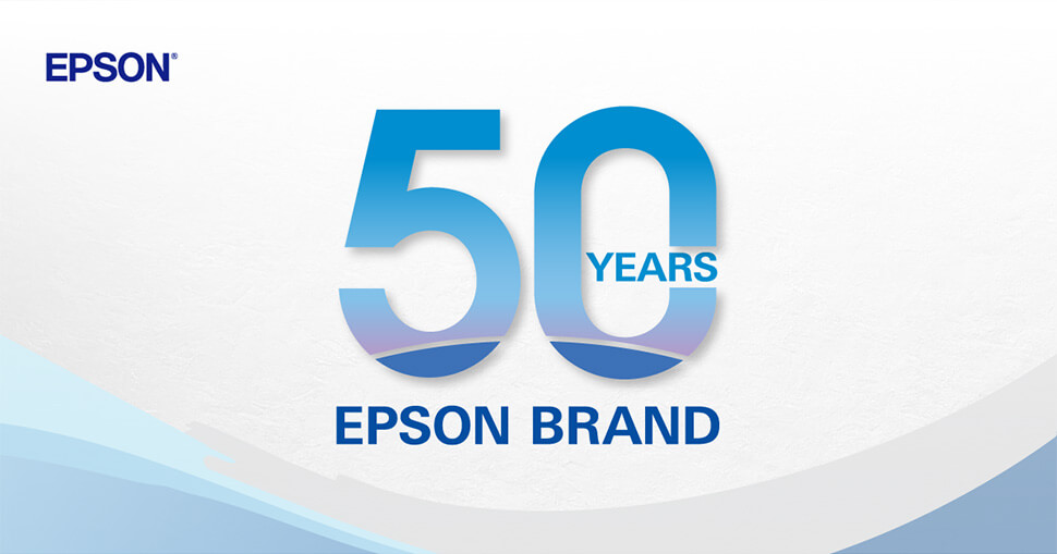 Epson 50 year brand anniversary