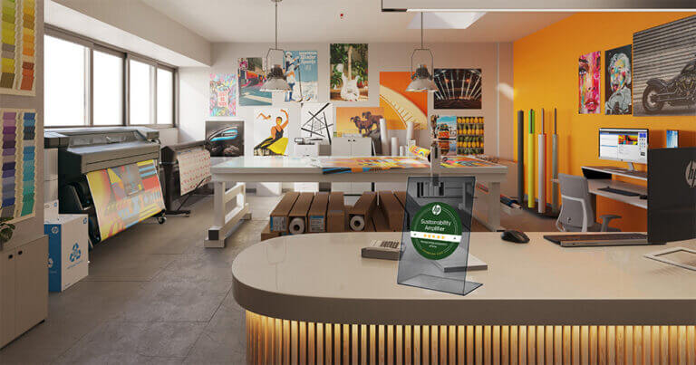 HP sustainability amplifier