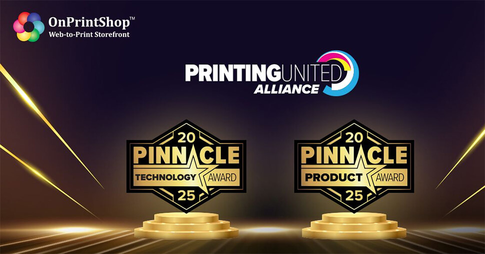 Onprintshop wins double Pinnacle Awards