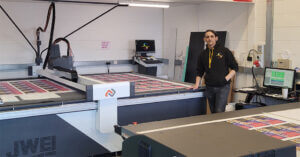 SP Print Solutions Mimaki printer JWEI cutter