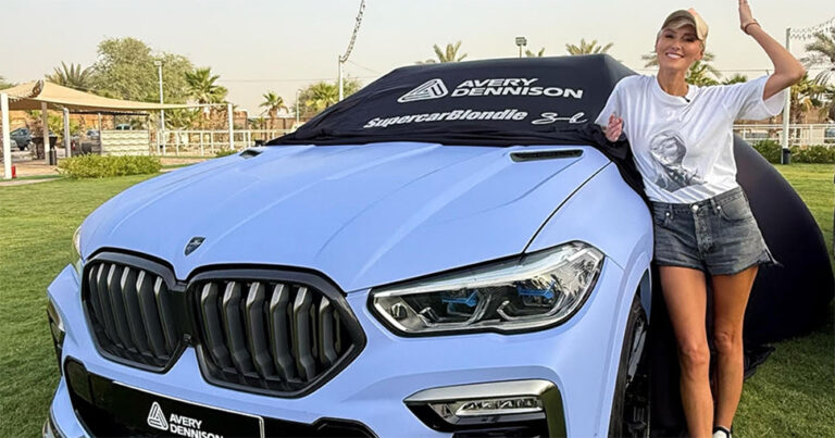 Avery Denison SupercarBlondie