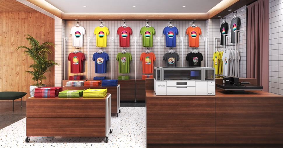 Espn SureColor F1070 garment printer