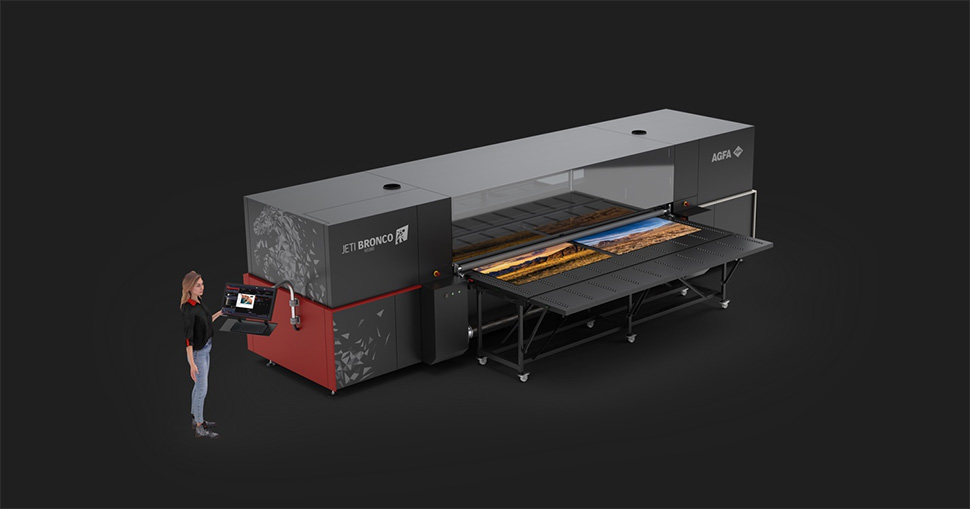 Agfa Jet Bronco PRINTING United 2025