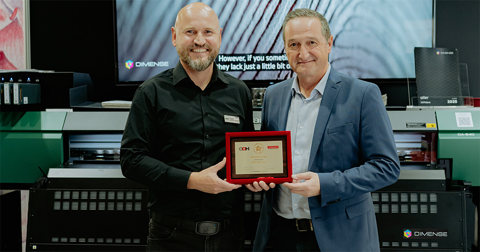 Roland DG Dimense DA-640 Gold Award