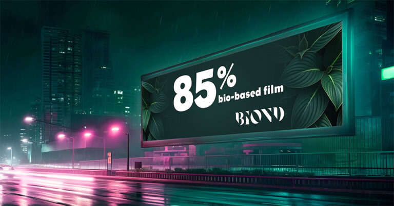 BIOND sustainable outdoor advertising