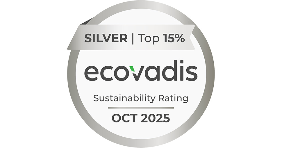 Esko Ecovadis Silver sustainability rating