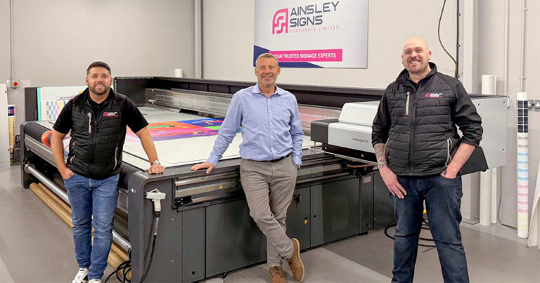 Ainsley Signs swissQprint Nyala