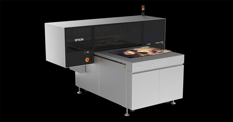New Epson SC-V4000 UV flatbed printer