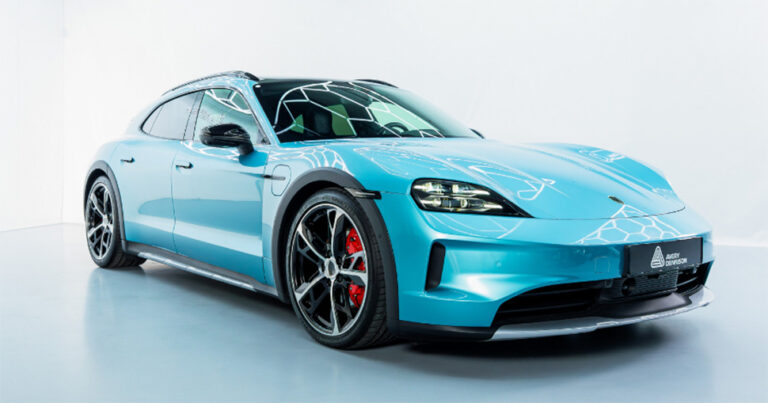 William Smith Avery Dennison Blue Green Wrapping Shades