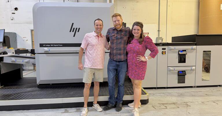 Blooming Color HP Indigo Press