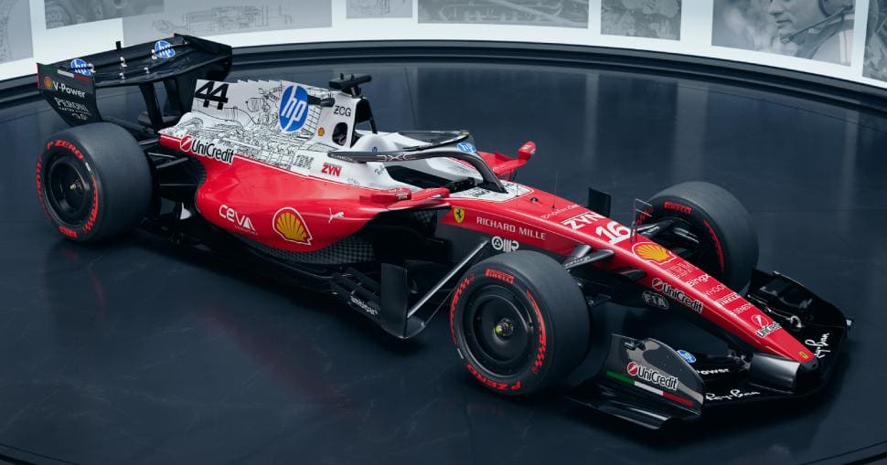 HP Latex Ferrari F1 GP Austin